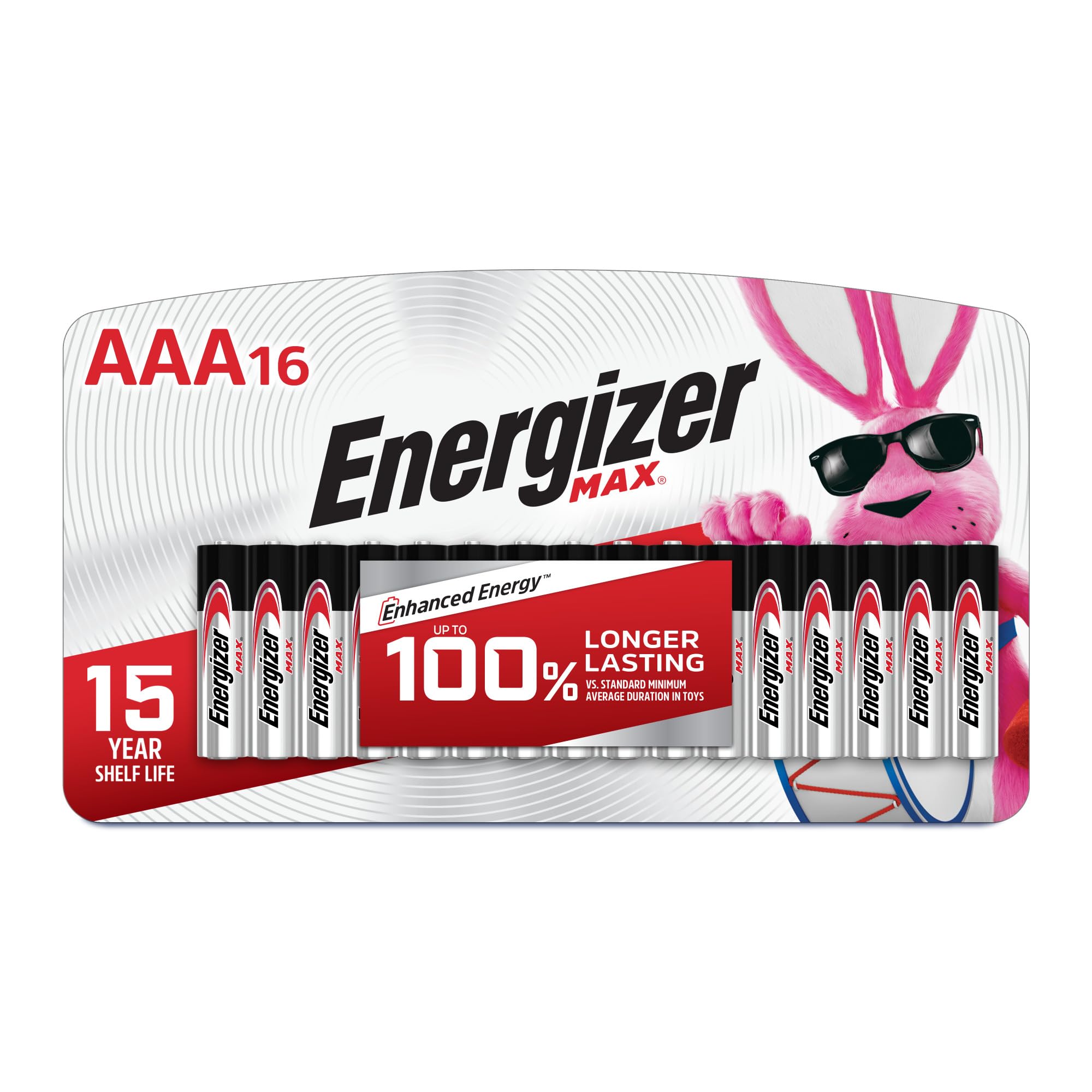 AAA Batteries, Max Triple A Alkaline, 16 Count
