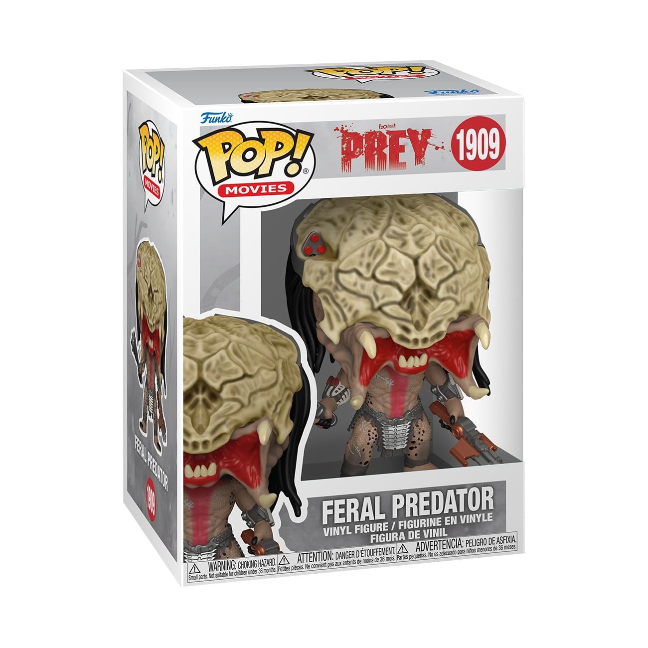 Funko Pop! Movies: Prey  Feral Predator - Collectable Vinyl Figure - Gift Idea - Official Merchandise - Toys for Kids & Adults - Movies Fans - Model Figure for Collectors and Display