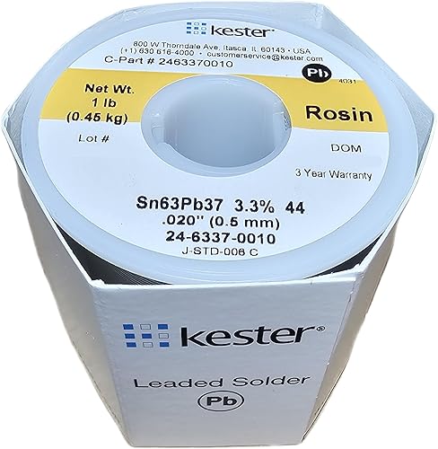 Miniatura 2 de KESTER 24-6337-0010 Wire Solder, Pack of (2) (1)