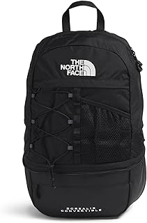 The North Face Borealis Convertible Pack - Commuter Laptop Backpack, Removable Lumbar Pack, Water Repellent Finish, TNF Black/TNF Black, One Size