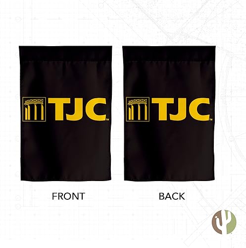 Miniatura 2 de Desert Cactus Tyler Junior College Apaches Bandera de jardín TJC Apaches Banner 100% poliéster (diseño 1)