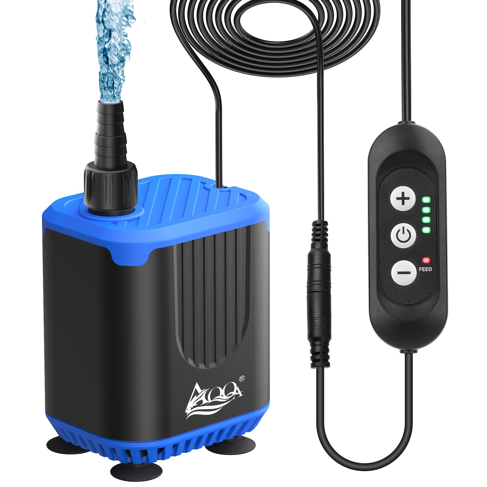 Amazon.co.jp: AQQA 水中ポンプ 小型ポンプ コントローラー操作可能