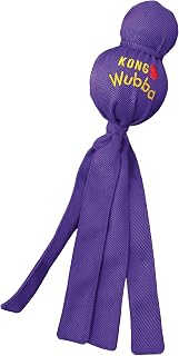 KONG Wubba XL Dog Toy - Durable Tug of War Fetch Toy with Squeaker & Floppy Tails for Large Dogs Interactive Play