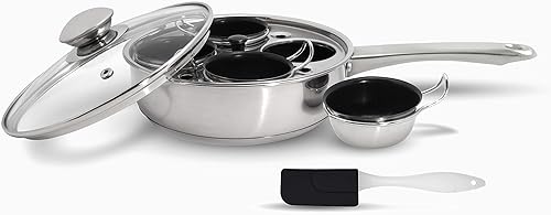 Miniatura 7 de Escalfador de huevos CookPro, varias alternativas, Plateado