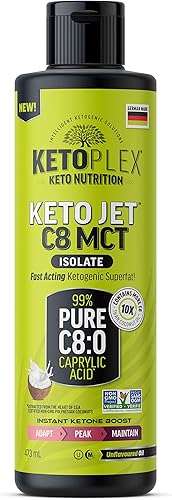 Aceite aislante NUVOCARE Ketoplex C8 MCT, 473 ML