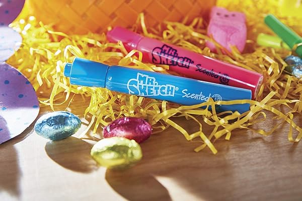 多彩なカラー★海外輸入品 サンフォード ペン 色鉛筆 文具 プリズマカラー 正規品 レア 未発売 Amazon.com: Mr. Sketch Scented Water Color Markers, 12 Color Set(20672): Arts, Crafts & Sewing【JOY】 - 3