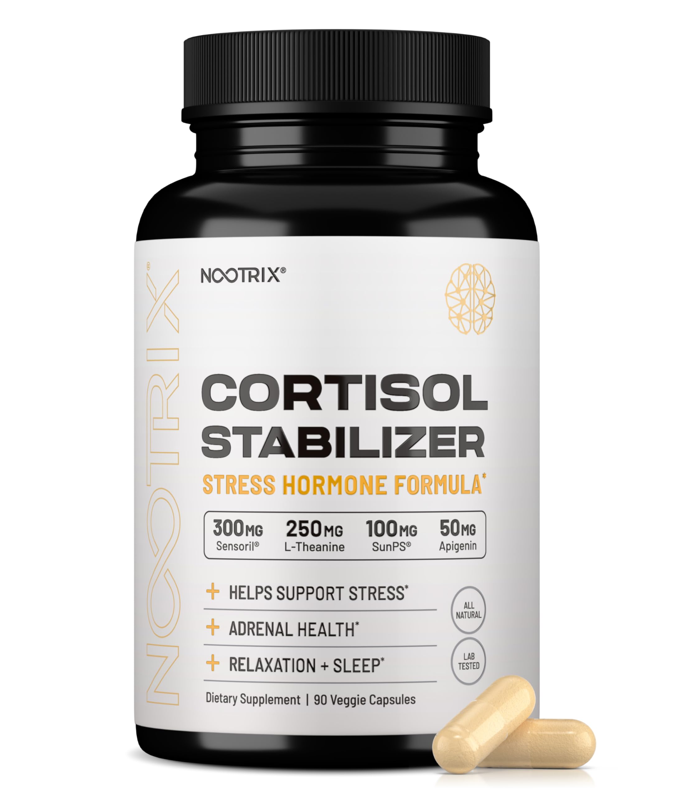 Amazon.com: Nootrix Cortisol Manager & Stabilizer Supplement | 45