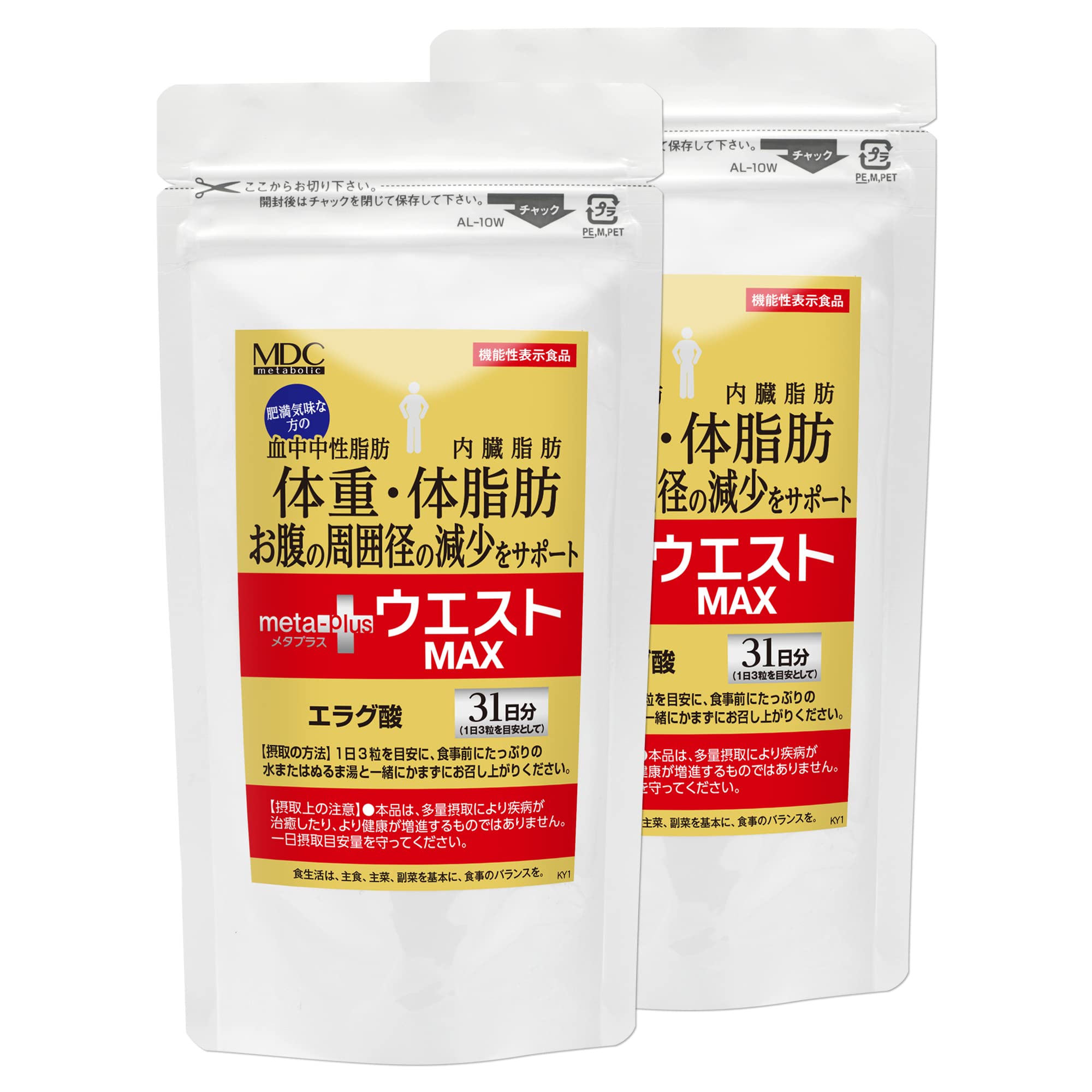 Amazon | MDCメタボリック メタプラス ウエストマックス (93粒