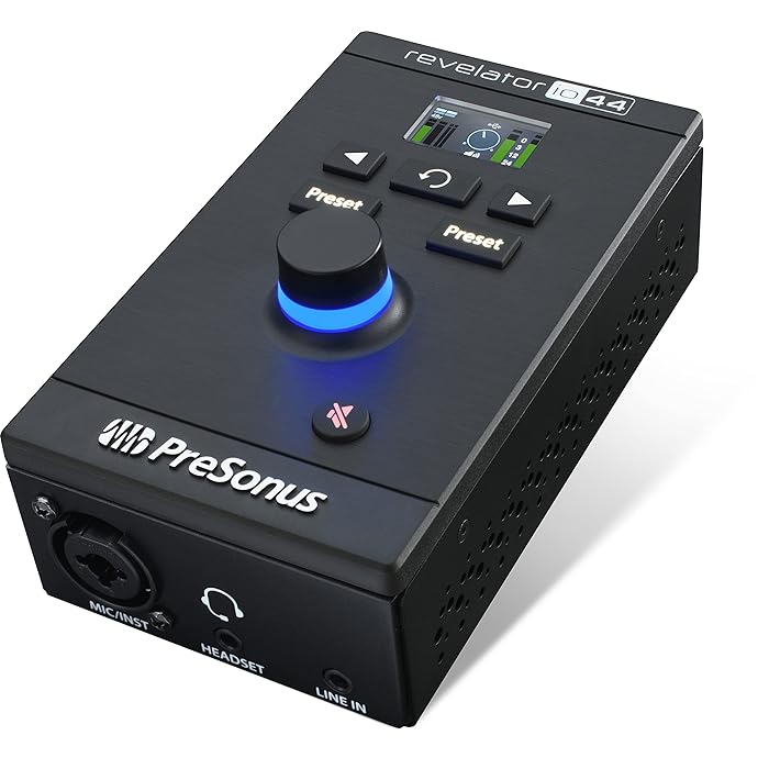 Buy PreSonus Revelator io44 USBC Audio Interface for music production