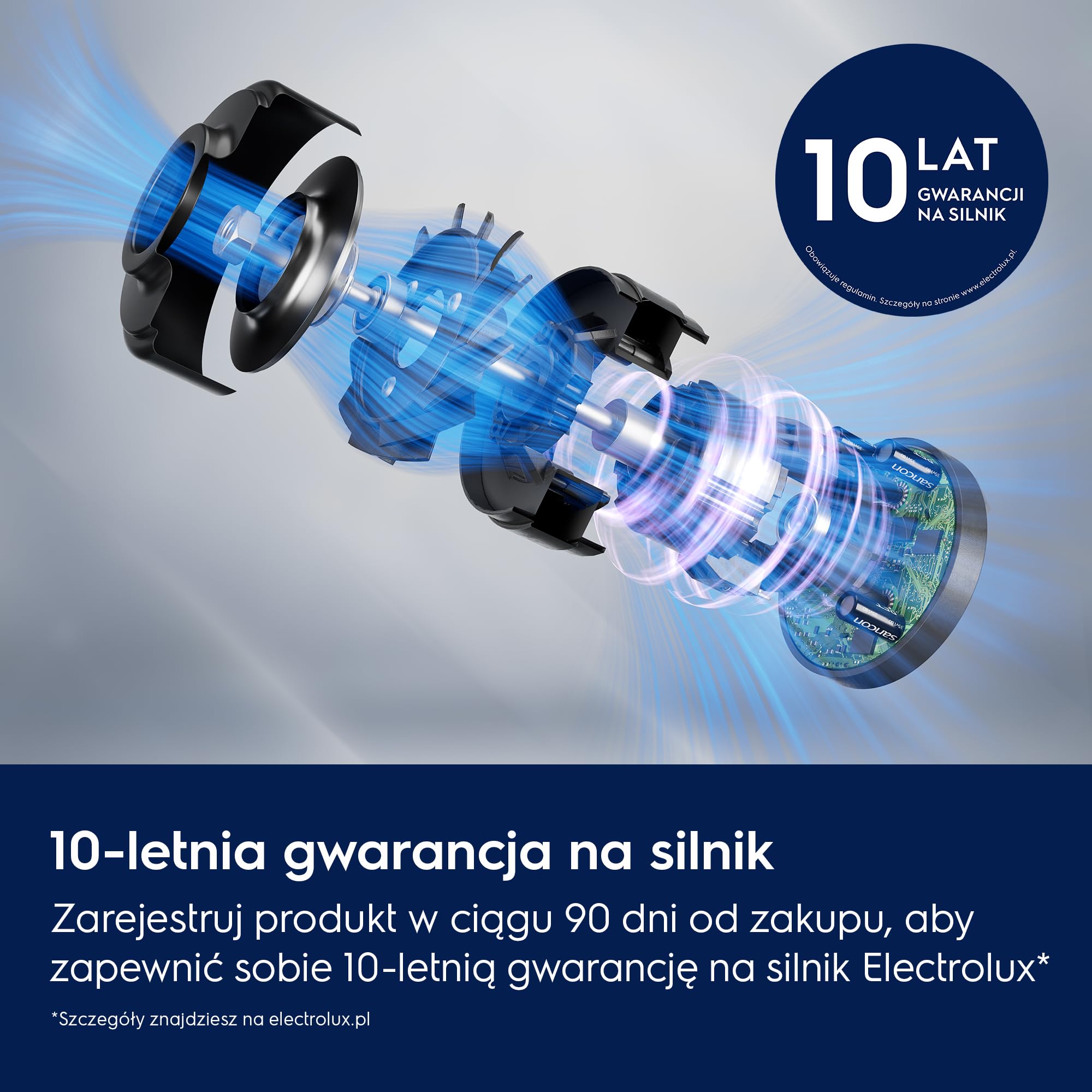 Electrolux Odkurzacz Bezprzewodowy Ultimate 800 EP82AB25UG, Dysza wielopowierzchniowa PowerPro, Ergonomiczna konstrukcja i tryb automatyczny na powierzchni, Czas pracy 90 minut, Miejska Szarość