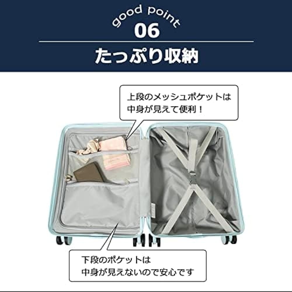 Amazon | [売店] スーツケース キャリーバッグ キャリーケース