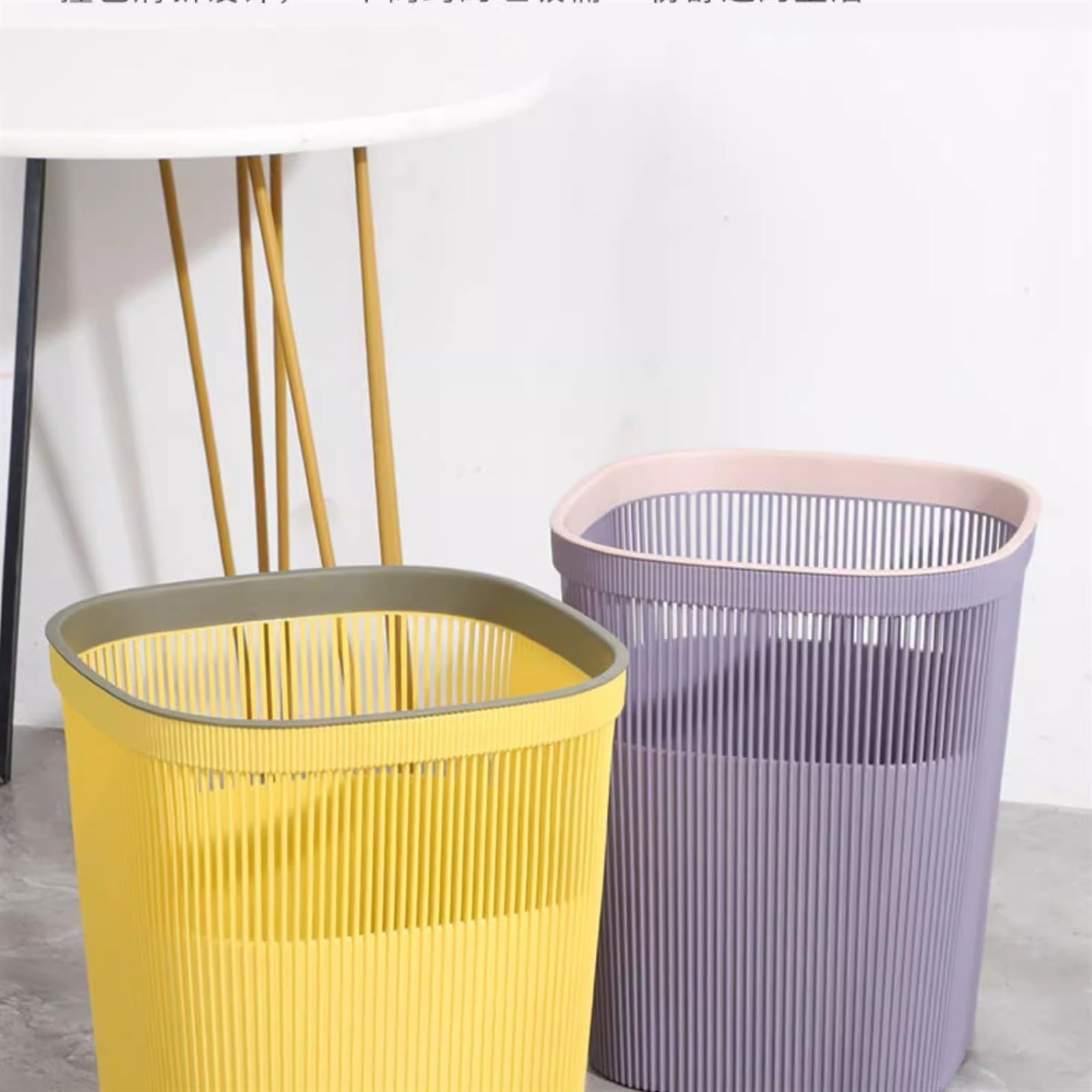 Pattumiera da Cucina Pattumiera per Uso Domestico Cucina di Grande capacità Pattumiera da Bagno Soggiorno Camera da Letto Cestino per la Carta straccia da Ufficio Pattumiera da Bagno