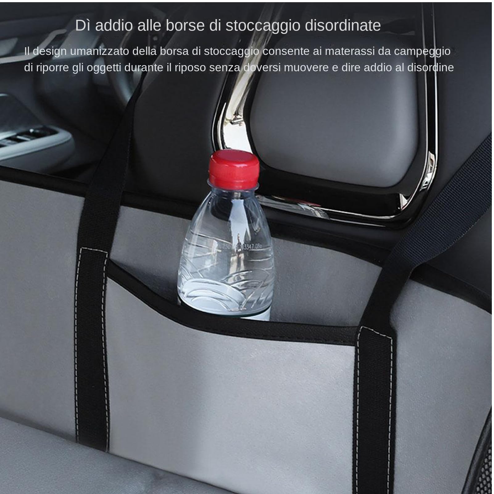 Generico Materasso Per In Auto Estensibile per Sedile Posteriore da Viaggio | Comoda Estensione per Materasso da Auto da Viaggio Avventure Outdoor e Campeggio