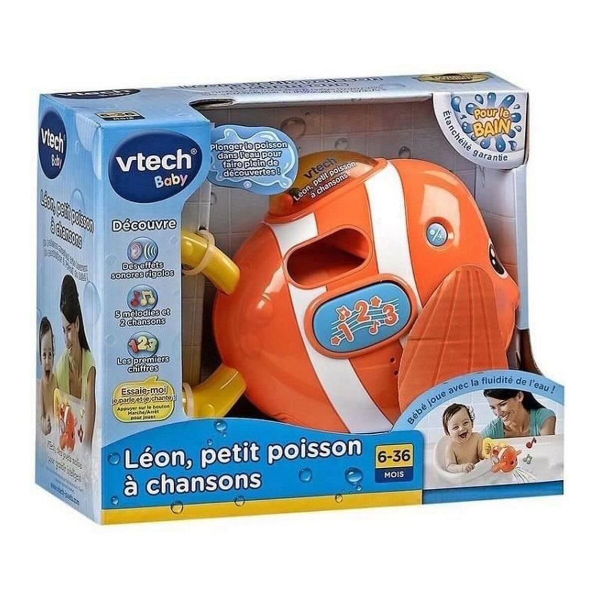 Aspergeurs Poissons Bain - Jouets Ludiques Bébé 10 Mois - LUDI