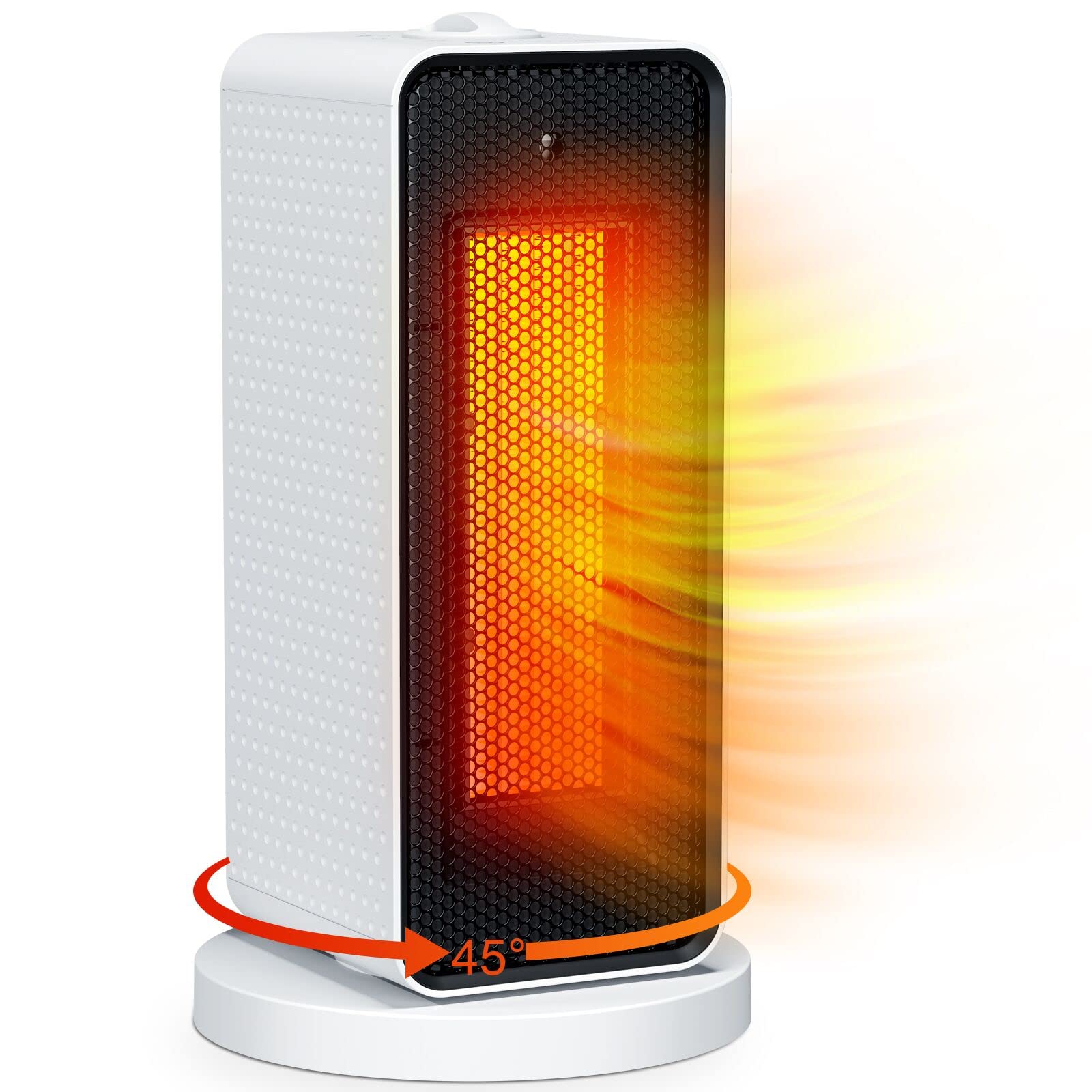 qoosea chauffage soufflant 1200w ptc