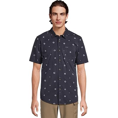 Мужская рубашка Volcom Scaler Stone Woven Short Sleeve dark navy