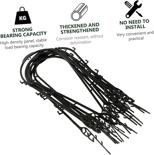 Miniatura 8 de CIMAXIC 10 piezas de soporte de escalada para plantas al aire libre, mini plantas de interior, maceta de jardín trepadora, enrejado para plantas