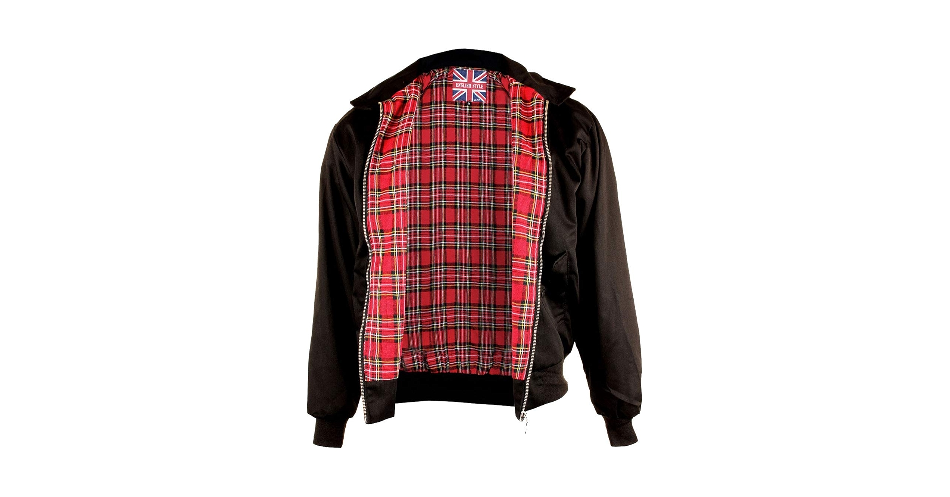 Amazon.com: Mil-Tec English Style Harrington Jacket - Black