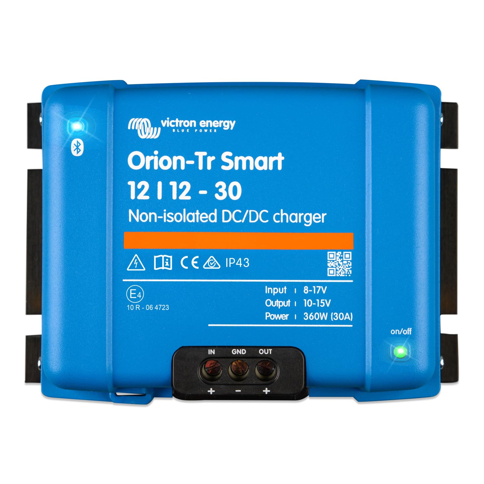 Victron Energy Orion-Tr Smart DC to DC Charger (Bluetooth) - 12/12-Volt 30 amp 360-Watt - Battery Charger for Dual Battery Systems - Non-Isolated