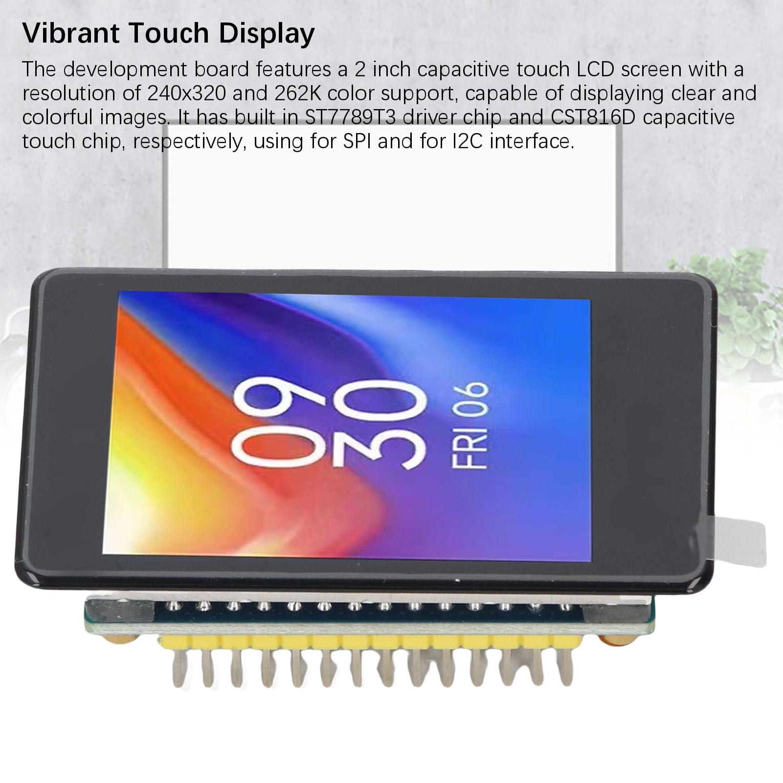 XUMIUZIY S3 2 en 1 Placa de Desarrollo con Pantalla Táctil, 240x320 262K