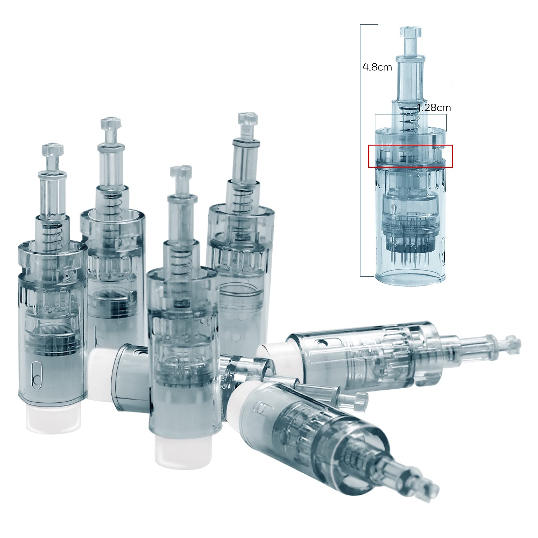 Dermapen - Testine di ricambio per dispositivi Dr. M8, 10 pezzi, tipo: 16 pin