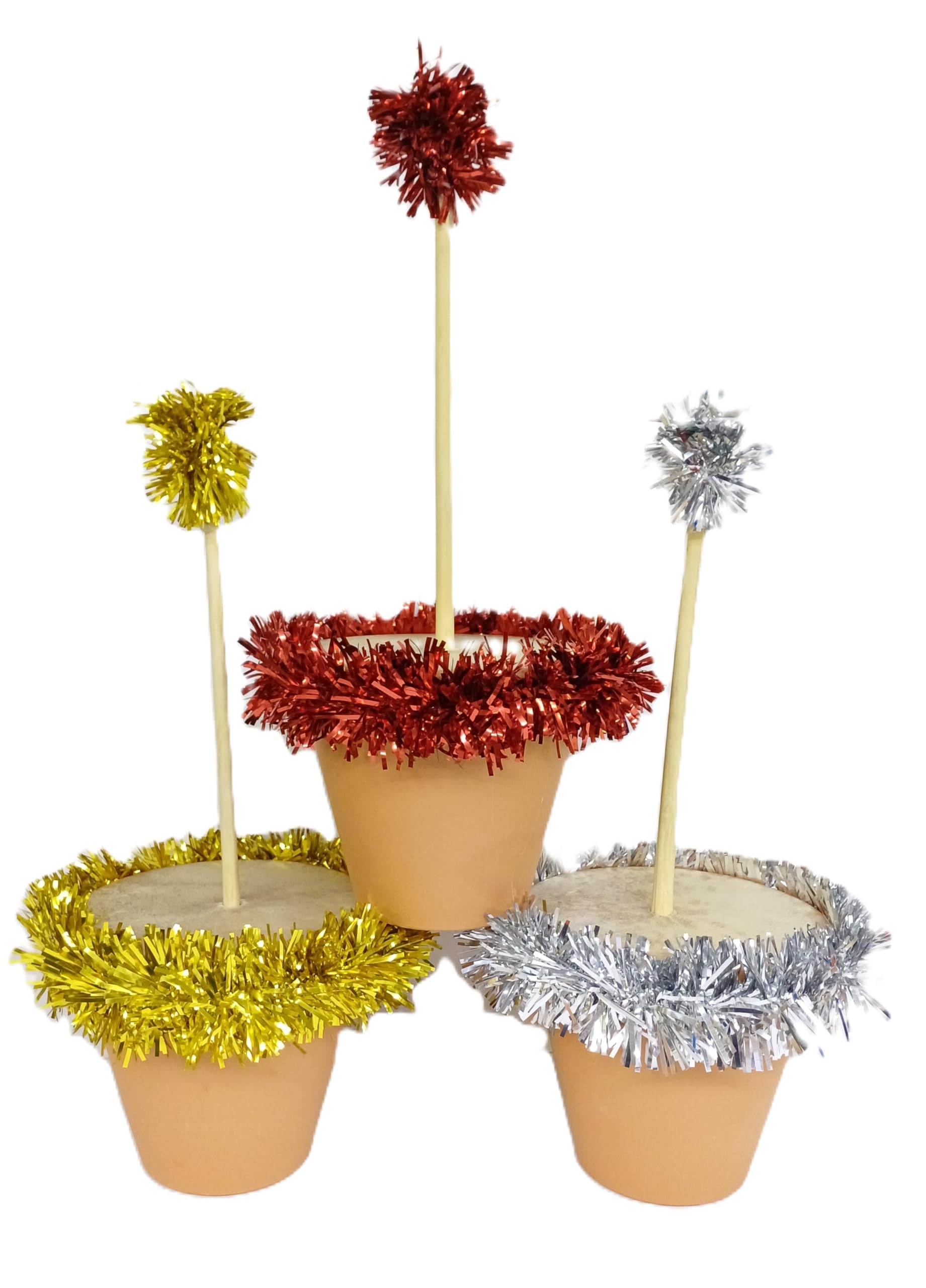 ZAMBOMBA ARTESANA, INSTRUMENTO TÍPICO PARA VILLANCICOS NAVIDEÑOS (DIÁMETRO 18CM) - DORADO