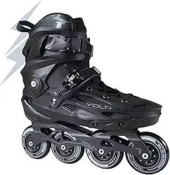 Patins Traxart Volt + 2.0 Branco Inline Freestyle - 80mm ABEC-9