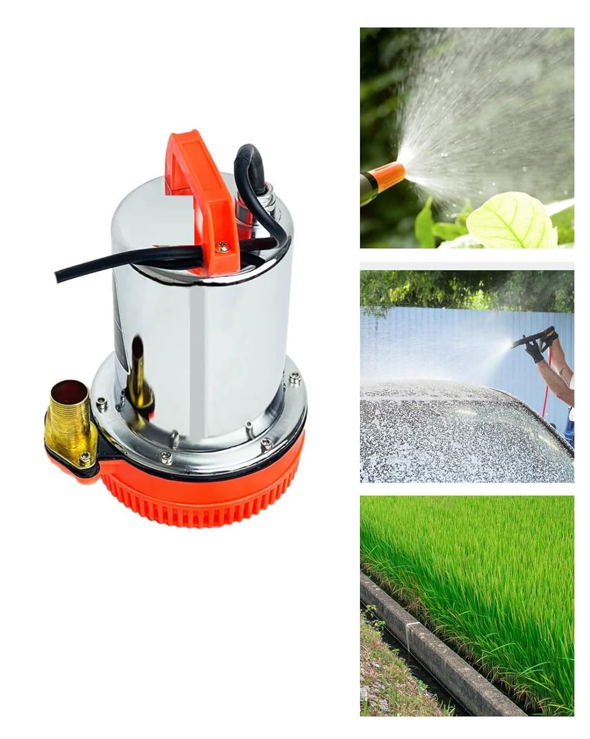 Asian Pumps & Machineries 12v 150w Head 25 feet 1” 3000-4000 lhr Solar or Battery Operated Submersible Water Pump for Marine Boat, Well, Farm, Pond, Garden, Dewatering & Fountain (Copper Winding) (B0CN3P72GY) Amazon Price History, Amazon Price Tracker