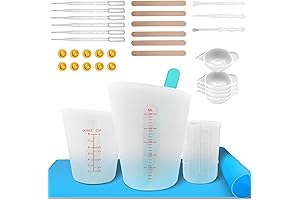 Silicone Measuring Cups for Accurate Chocolate Delights