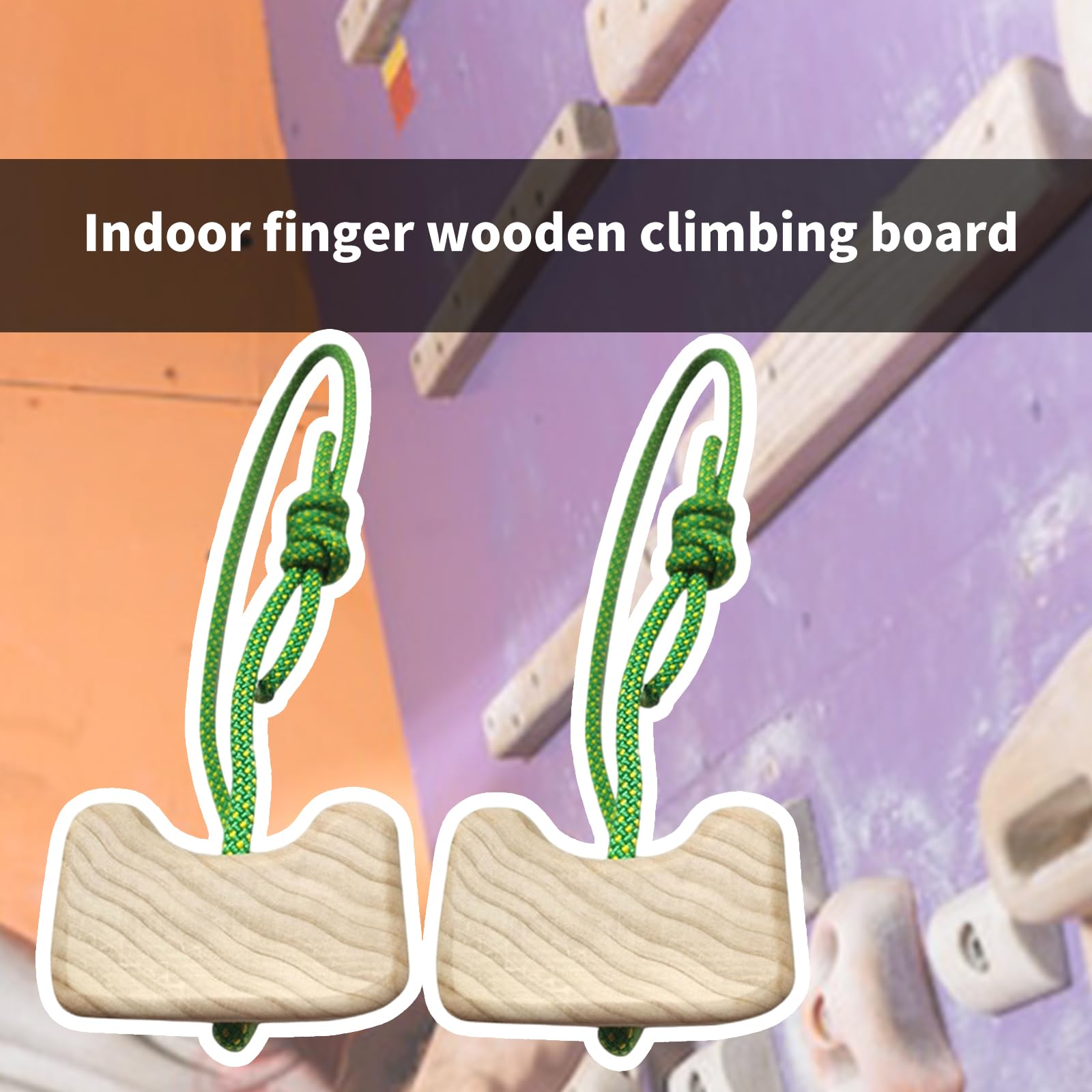 Tabla Colgante Tabla de Escalada versátil Diapasones de fortalecimiento de Dedos para Mejorar la Fuerza de Agarre Entrenador de Fuerza de Dedos