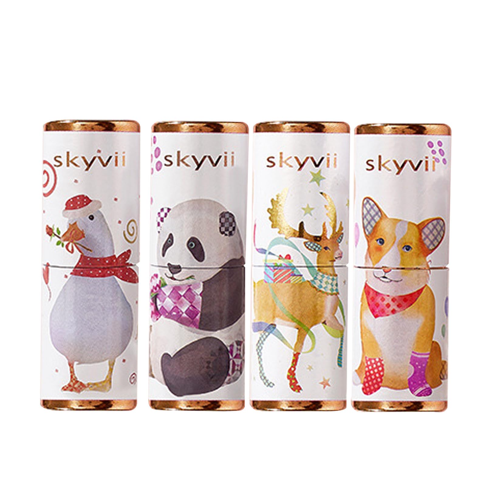 4 Pack Solid Balms Sets Solid Perfume Portable Pocket Balm Perfume Perfect for Travel Use Natural Fragrance Parfum for Men and Women…