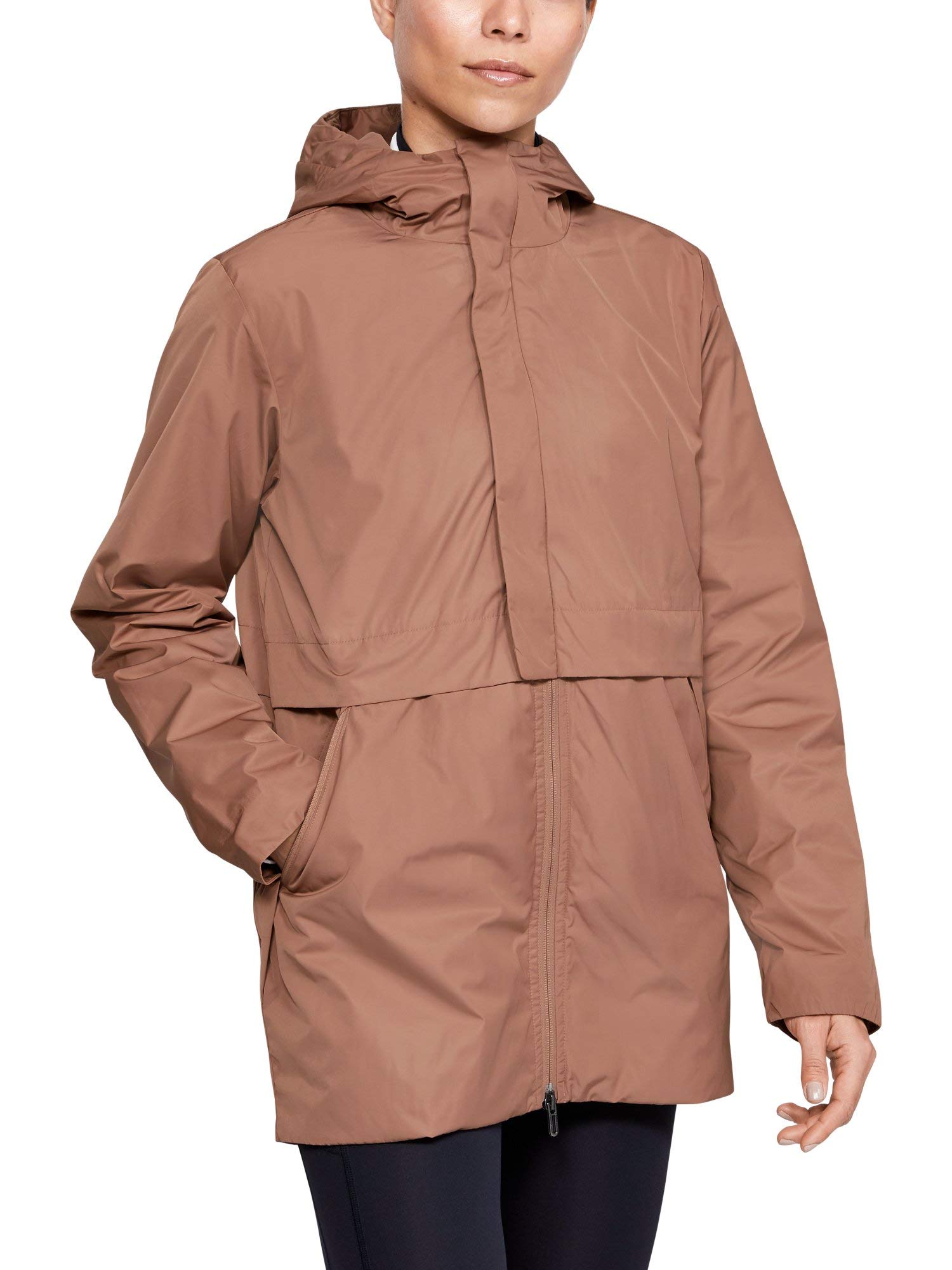 Under Armour Womens UA Perpetual ColdGear Reactor 3-in-1 Jacket SM Brown