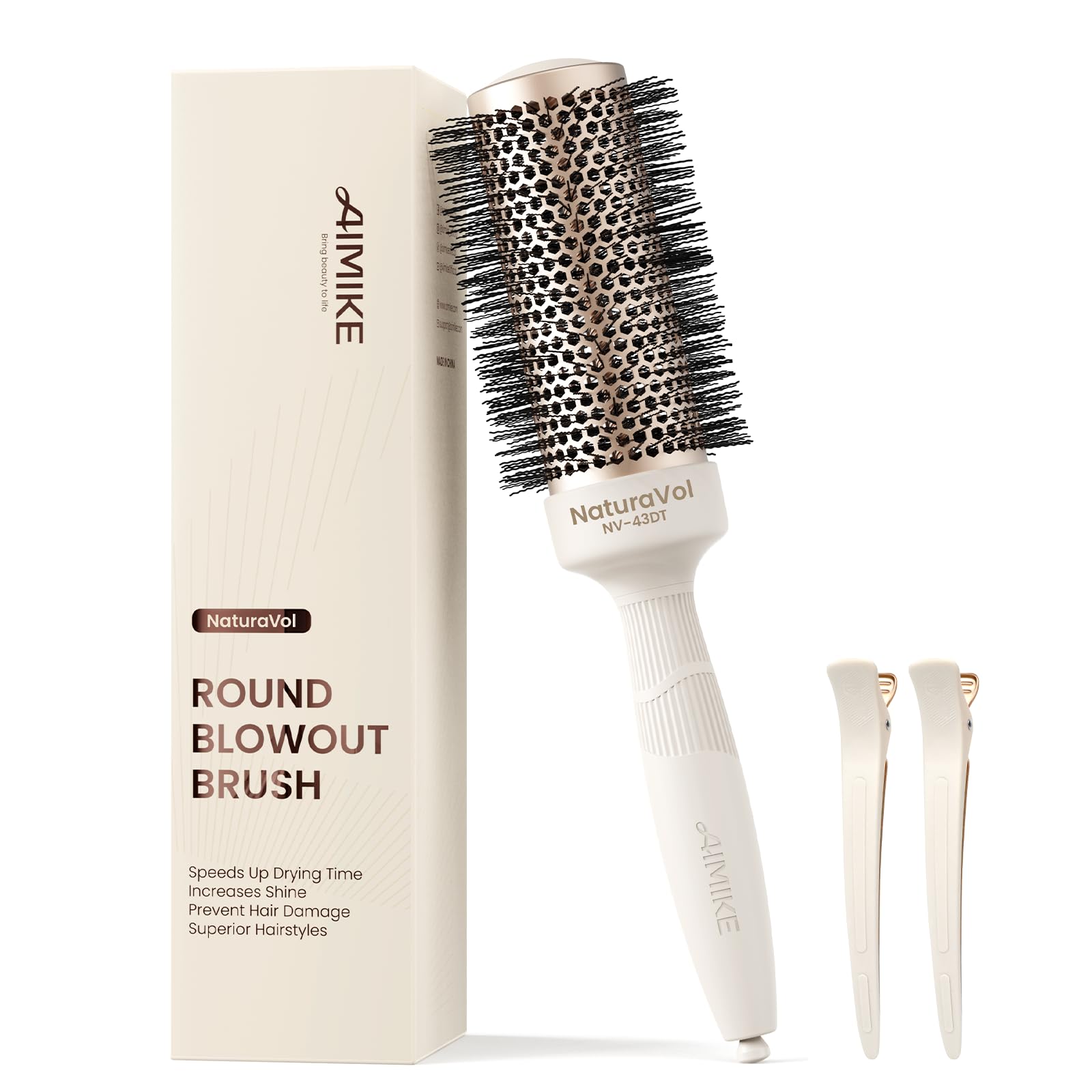 Photo 1 of AIMIKE NaturaVol Round Brush 1.7 Inch