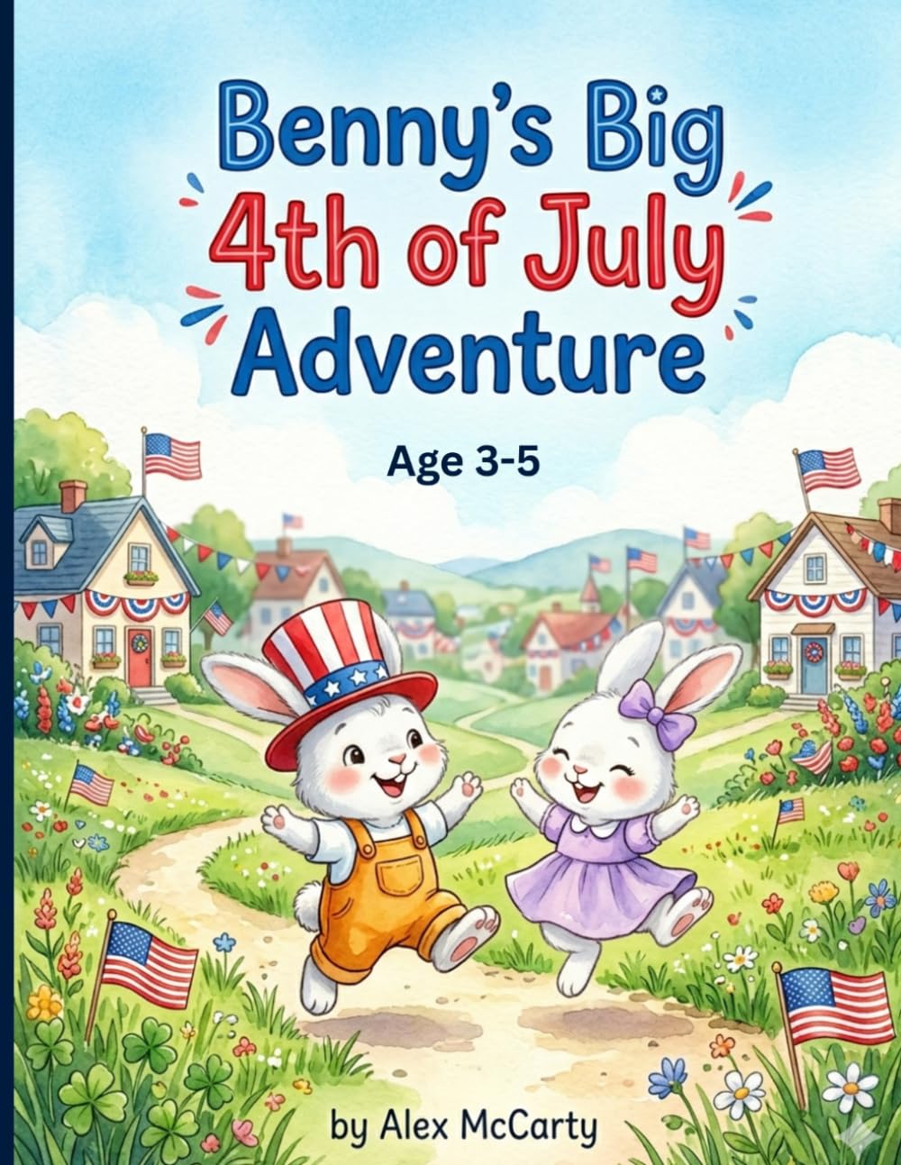 Benny's Big 4th of July Adventure: A Heartwarming Holiday Picture Book for Young Kids (The Adventures of Benny & Bella)