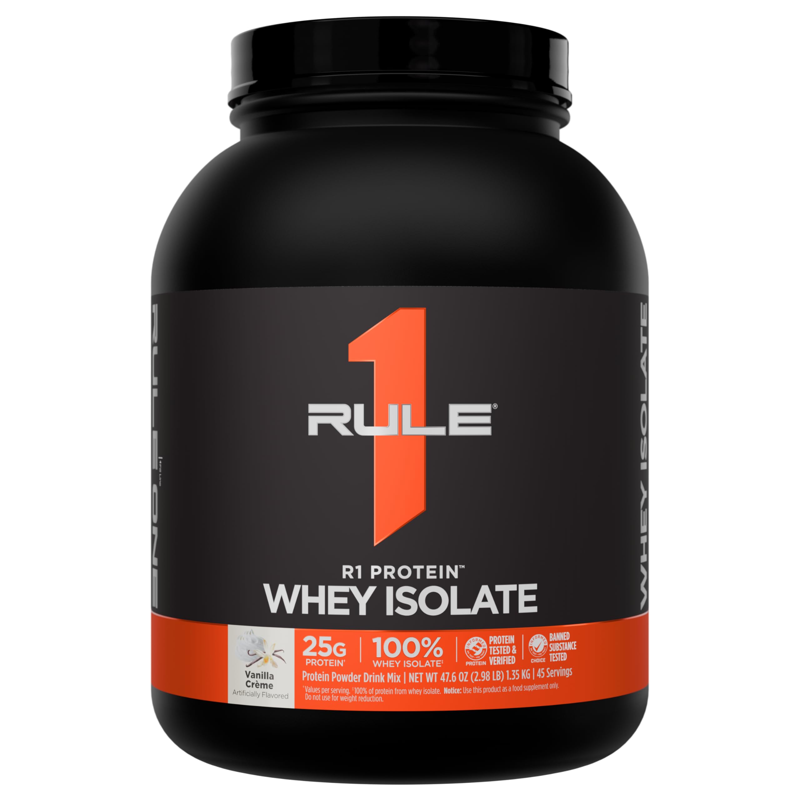 Rule 1 Proteins R1 Protein Whey Isolate, Café Mocha, 22 Servings — Amazon image 31