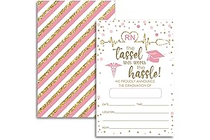 FujLoy 2024 College Graduation Announcements and Graduation High School University Grad Party Invitations