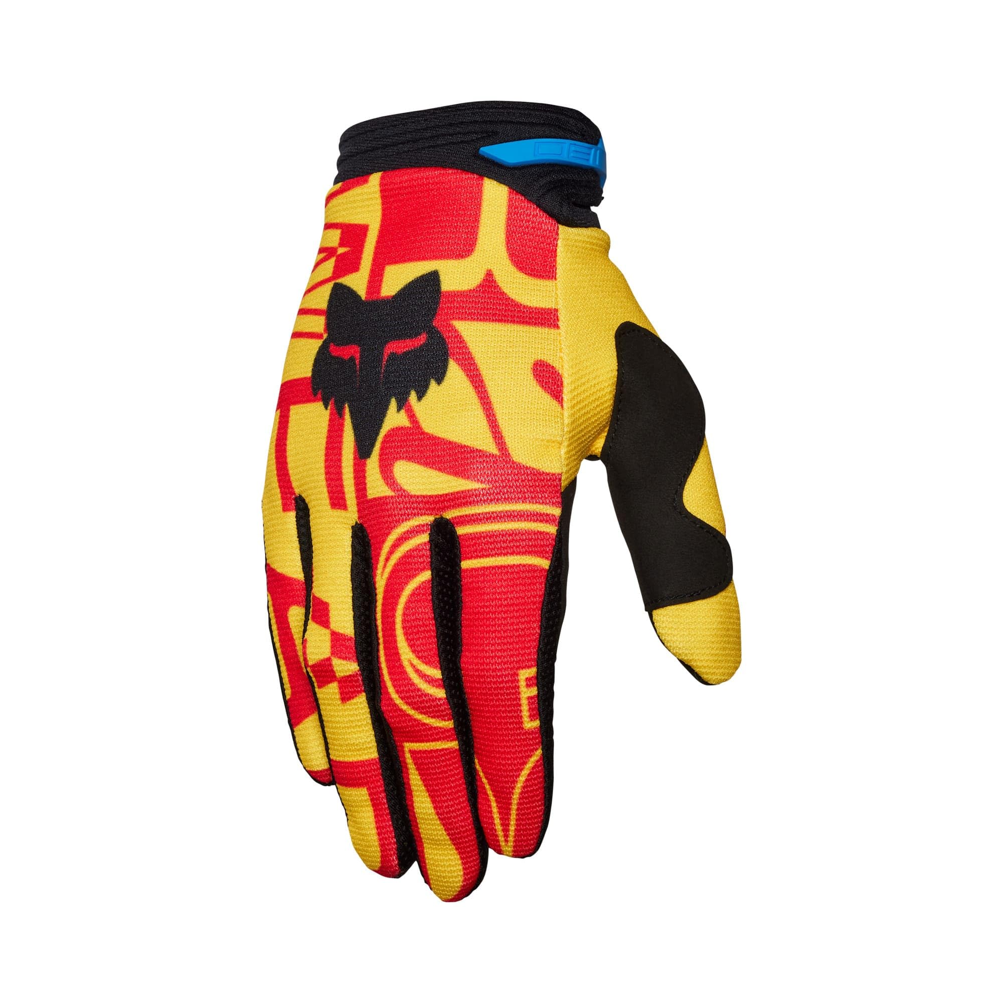 Fox Racing Men's 180 Motocross Dirt Bike Glove, Pale Yellow Race Spec, Medium