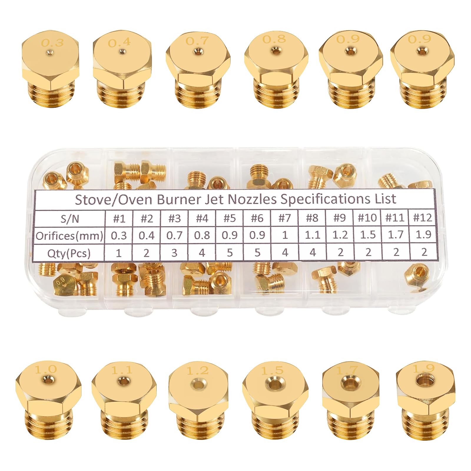 Range Stove Oven Orifice Conversion Kit