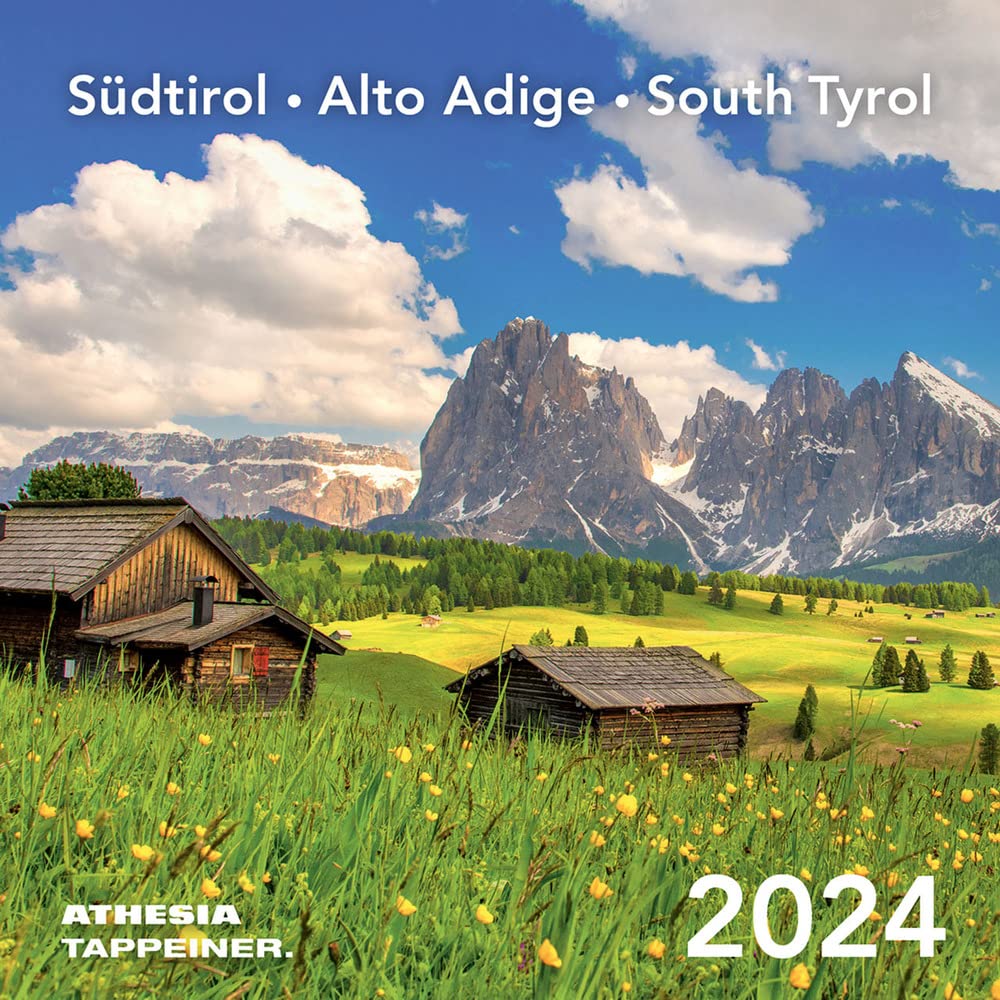 South Tyrol Postcard Calendar 2024: Alto Adige - South Tyrol
