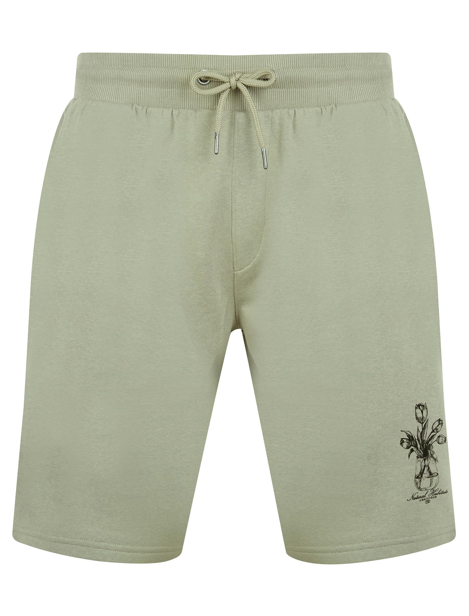 Tokyo Laundry Men's Blue Cotton Oxford Shorts With Belt In | Size: Large