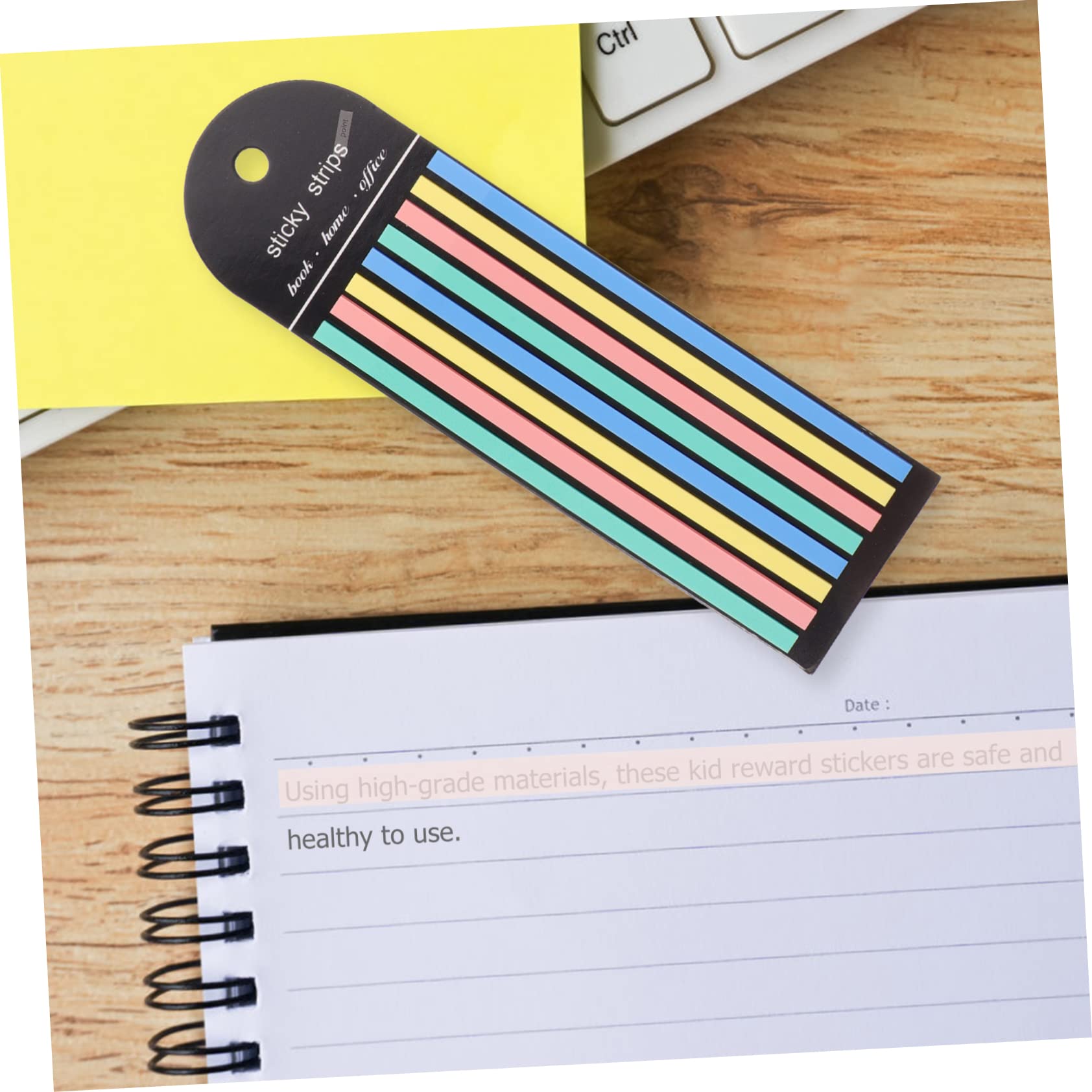 5stücke Transparent Farbige Index Tabs Für Bücher Wiederverwendbare Haftstreifen Zum Markieren Und Annotieren Von Seiten Praktische Lesehilfen Für Schule Und Büro