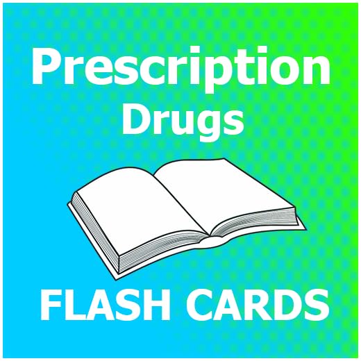 Prescription Drugs Flash Cards 2018 Ed