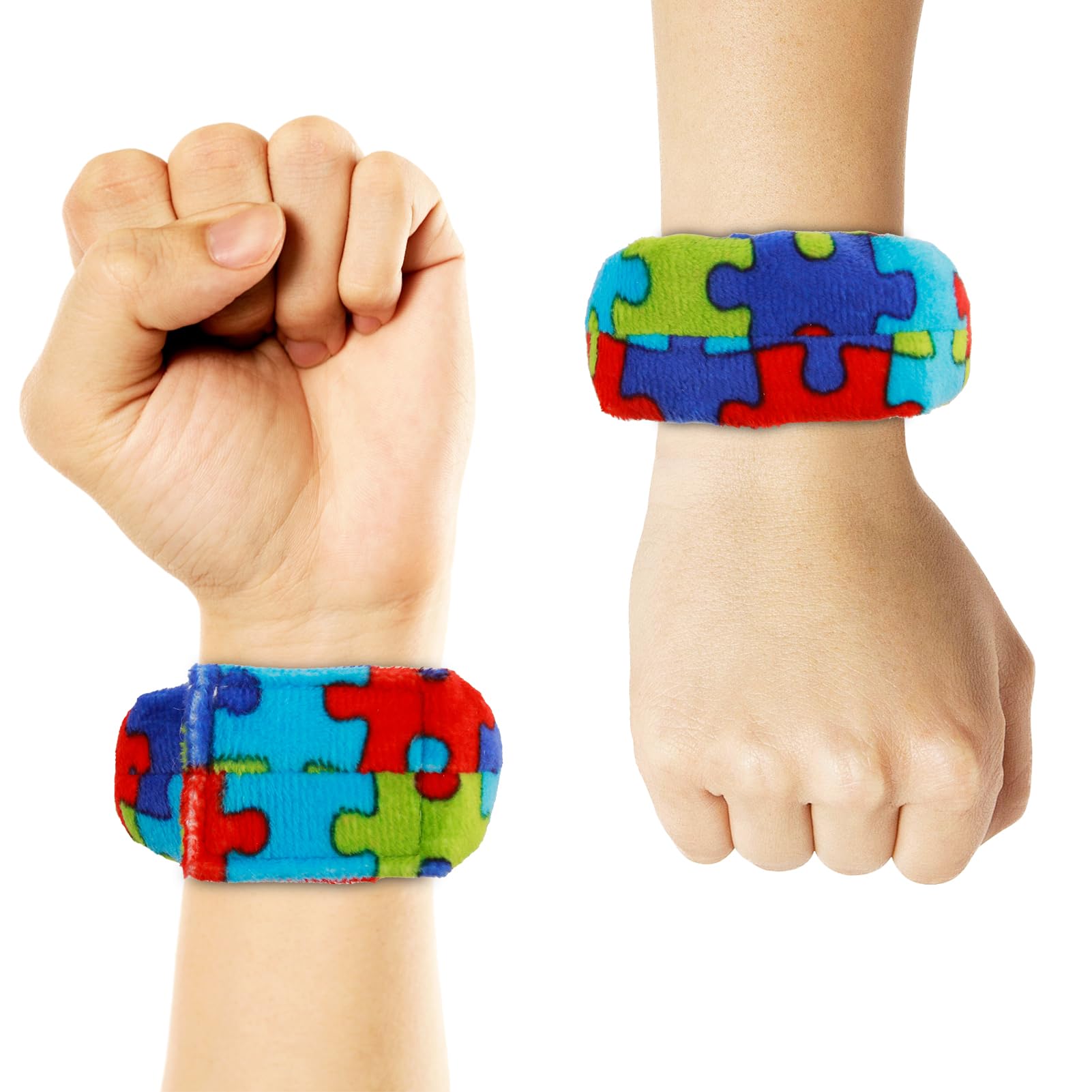 2 Pack Sensory Weighted Bracelets for Kids, Deep Pressure Input for SPD/ADHD/Autism, Weighted Wristbands to Develop Strength & Stability, Sensory Toys for Kids with Autism