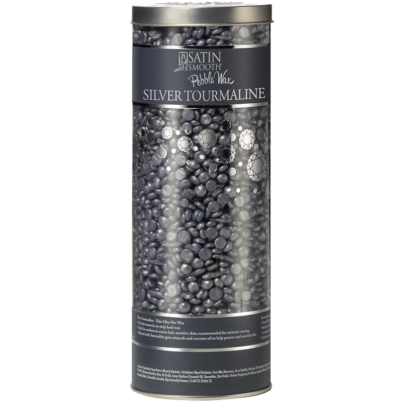 Cera para depilação Satin Smooth Thin Film Flex Pebbles Wax™ Silver Tourmaline, 652 g