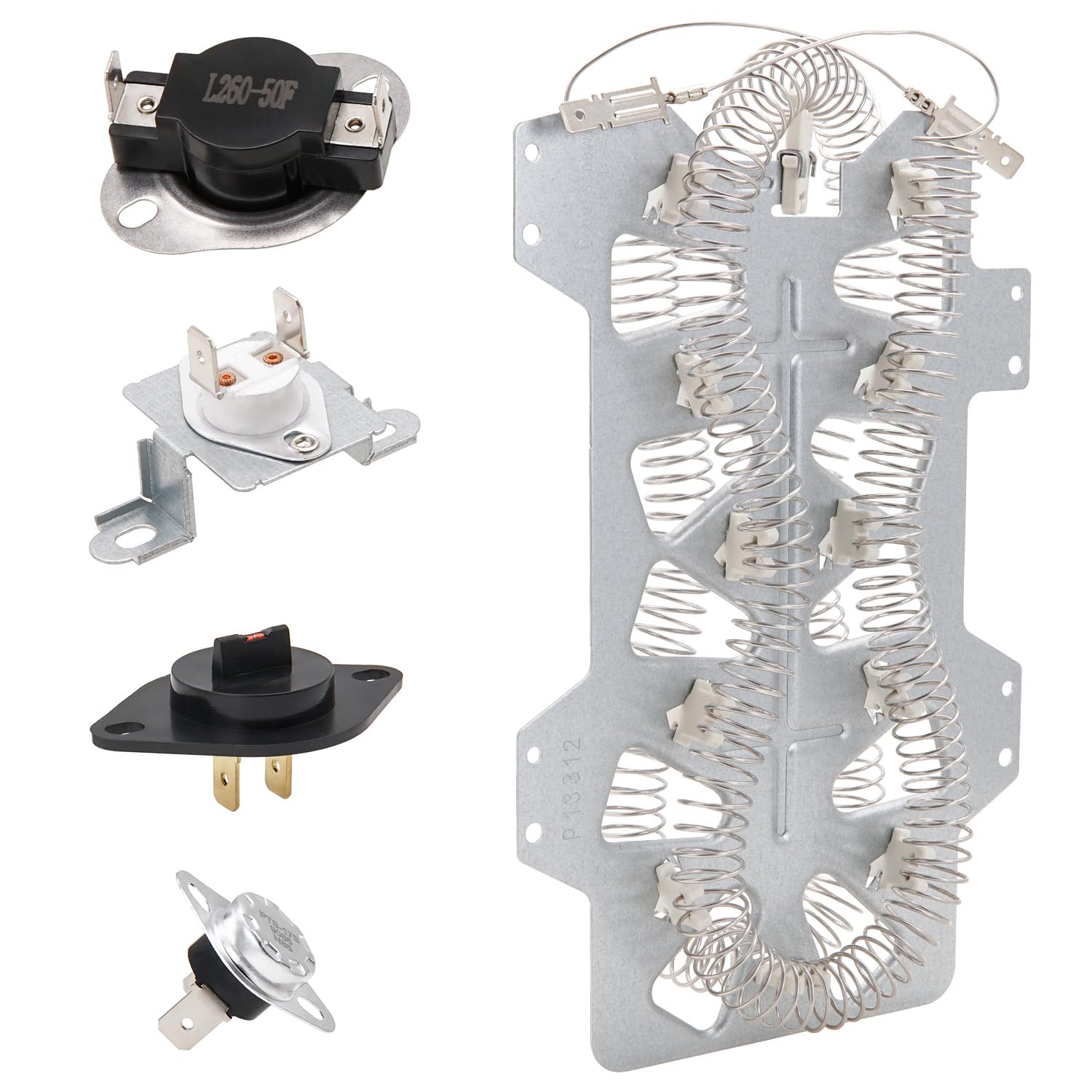 Kit d'élément chauffant pour sèche-linge compatible Samsung DVE45T3400W