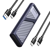 UGREEN Case SSD M.2 NVMe NGFF USB C 3.2 Gen 2, Enclosure Esterno Disco Rigido M/M&B