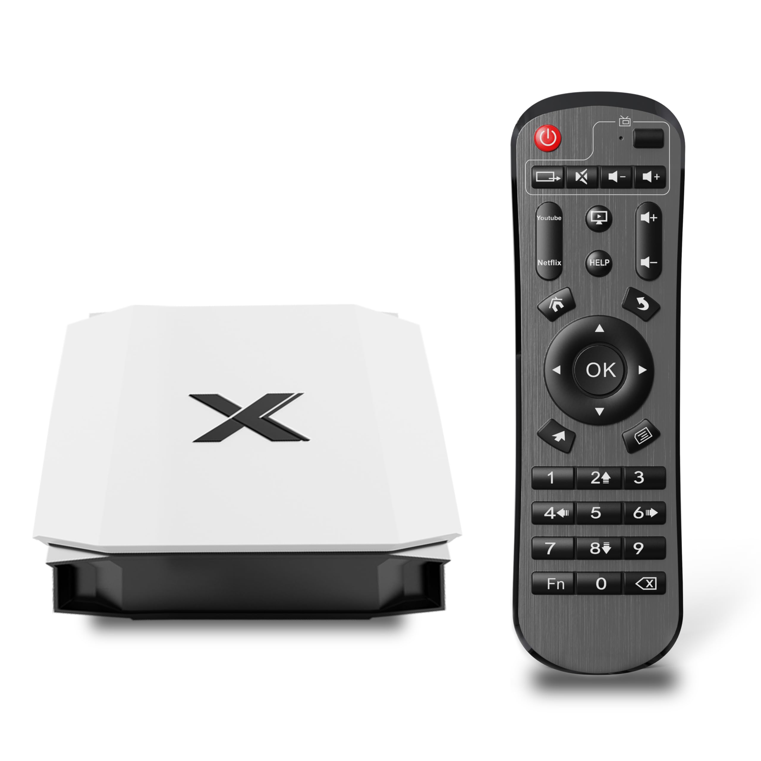 Boîtier Android TV 12.0, 4GB RAM 32GB ROM, 4K@60Hz UHD Via HDMI, WiFi Double Bande & Bluetooth 5.0 – Smart Set Top Box pour Cinéma Maison