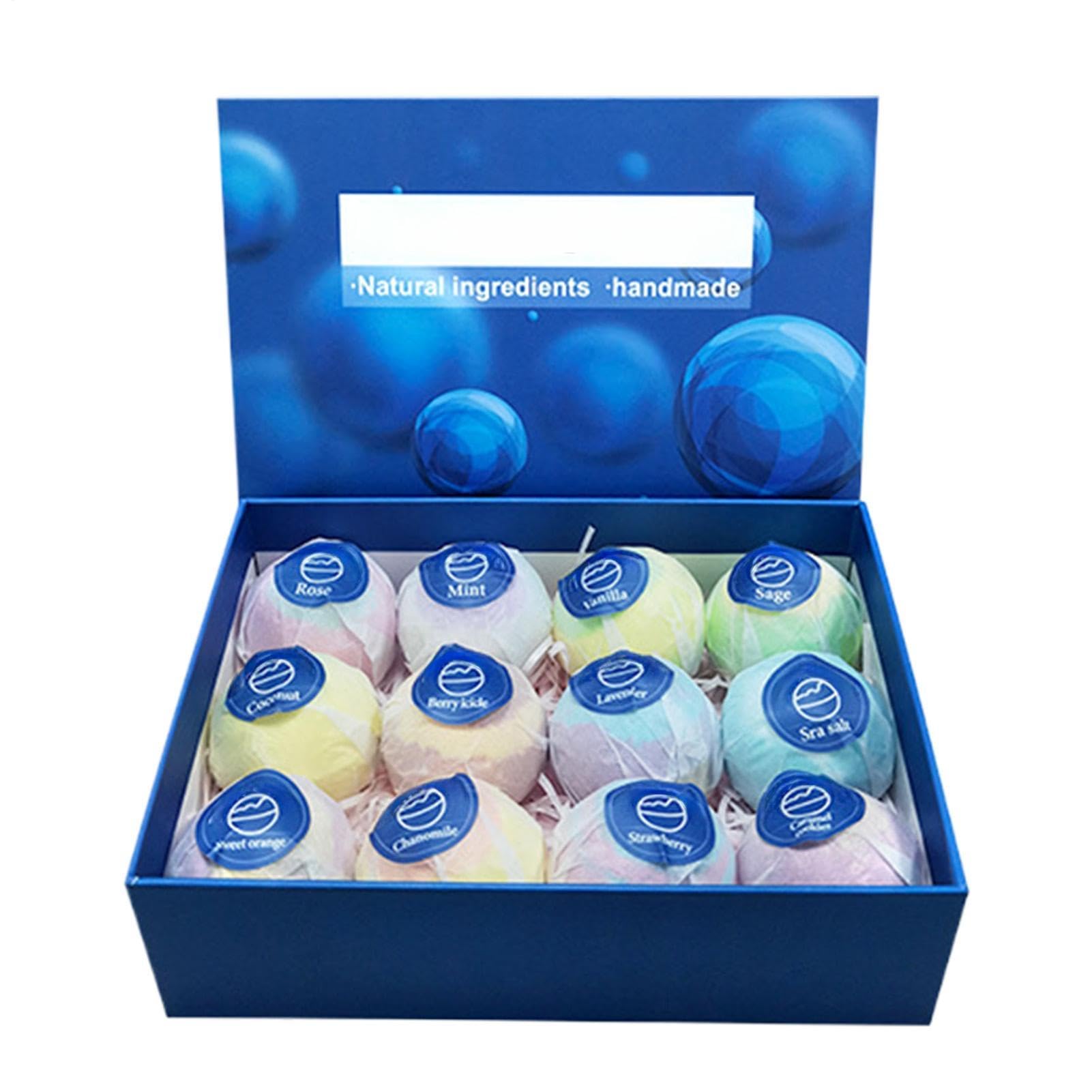 Zestaw Kul Do Kąpieli naturalna bezpieczna kolorowa gra bąbelkowa
