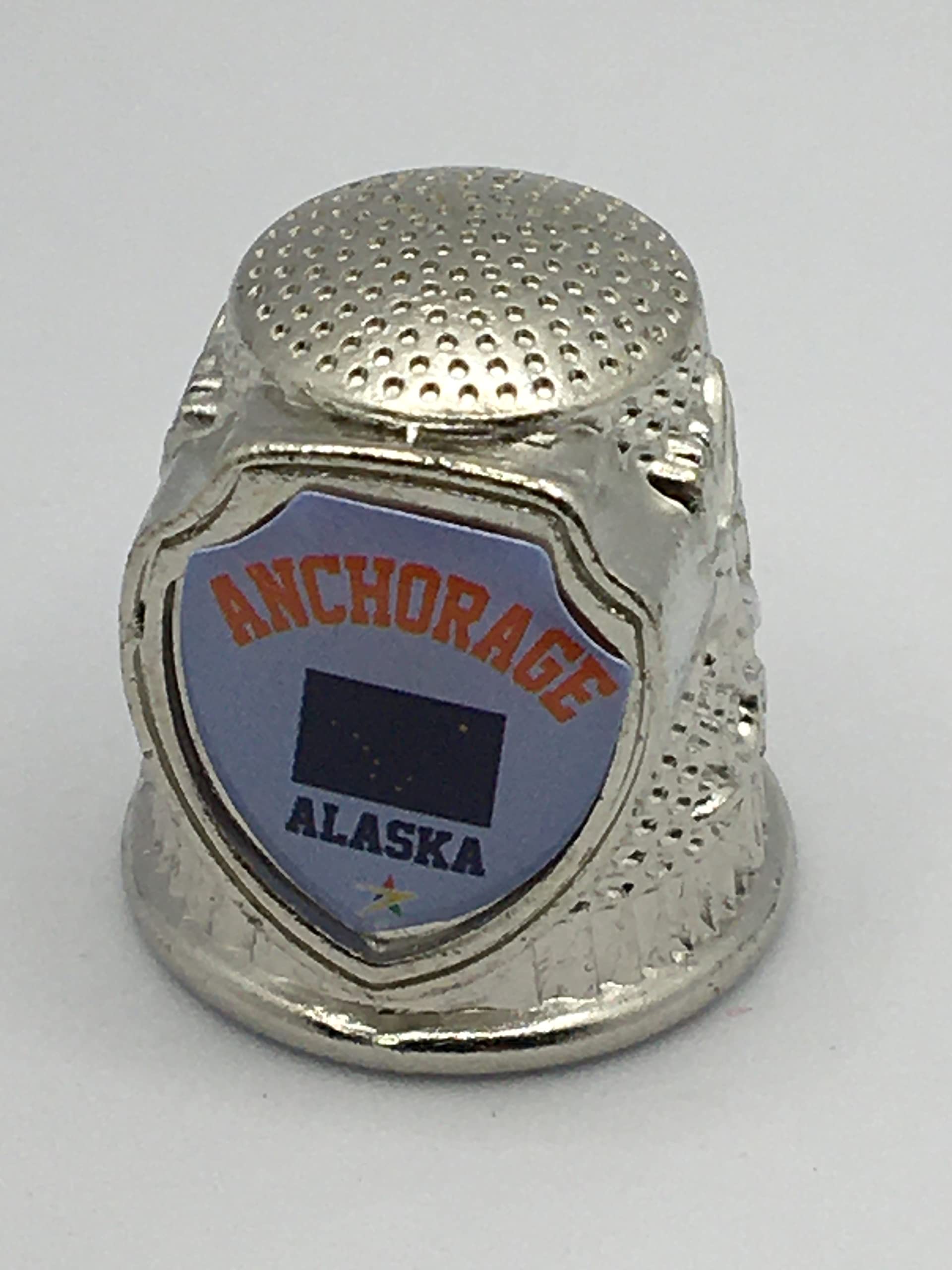 Anchorage Alaska - Souvenir Collectible Thimble
