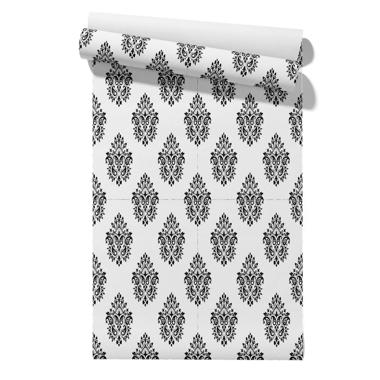Cevan Style 20 Living Room Wallpaper Feature 3D Plastic Covering Ethnic Patterns Retro 45X500cm